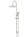 Meir Round Gooseneck Shower Set with 300mm Rose, Three-Function Hand Shower