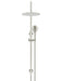 Meir Round Gooseneck Shower Set with 300mm Rose, Three-Function Hand Shower