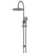 Meir Round Gooseneck Shower Set with 300mm Rose, Three-Function Hand Shower