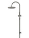 Meir Round Gooseneck Shower Set with 300mm Rose, Three-Function Hand Shower