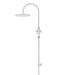 Meir Round Gooseneck Shower Set with 300mm Rose, Single-Function Hand Shower