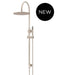 Meir Round Gooseneck Shower Set with 300mm Rose, Single-Function Hand Shower