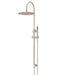 Meir Round Gooseneck Shower Set with 300mm Rose, Single-Function Hand Shower