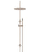Meir Round Gooseneck Shower Set with 300mm Rose, Single-Function Hand Shower