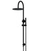 Meir Round Gooseneck Shower Set with 300mm Rose, Single-Function Hand Shower
