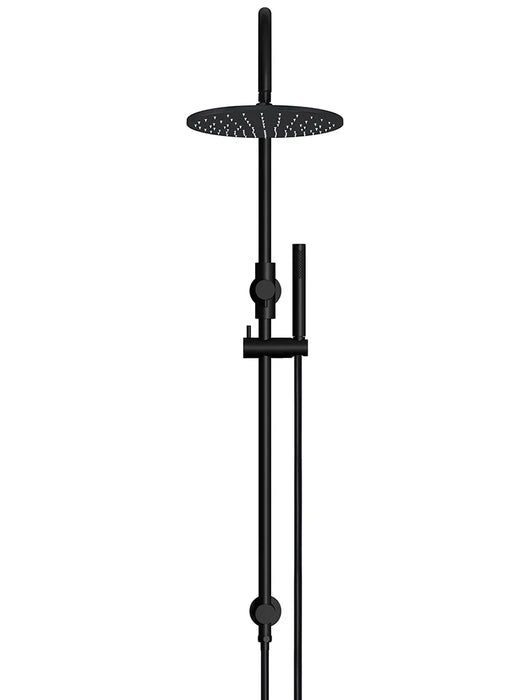 Meir Round Gooseneck Shower Set with 300mm Rose, Single-Function Hand Shower