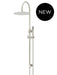 Meir Round Gooseneck Shower Set with 300mm Rose, Single-Function Hand Shower