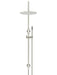 Meir Round Gooseneck Shower Set with 300mm Rose, Single-Function Hand Shower