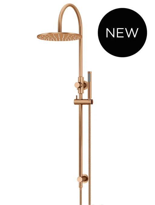 Meir Round Gooseneck Shower Set