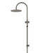 Meir Round Gooseneck Shower Set with 300mm Rose, Single-Function Hand Shower