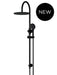 Meir Round Gooseneck Shower Set with 300mm Rose, Three-Function Hand Shower