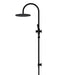 Meir Round Gooseneck Shower Set with 300mm Rose, Three-Function Hand Shower
