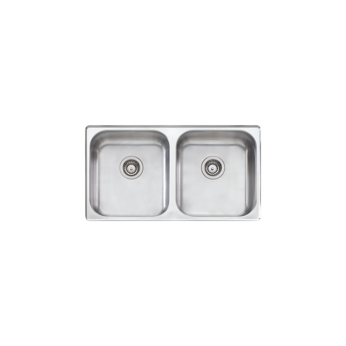 Oliveri  Nu-Petite Double Bowl Undermount Sink