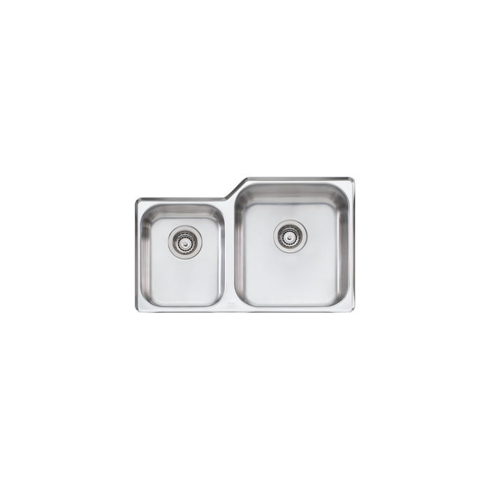 Oliveri Nu-Petite 1 & 3/4 Bowl Undermount Sink