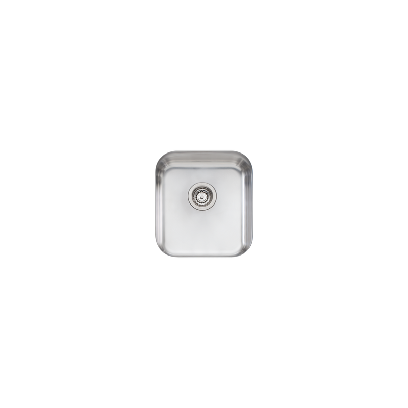 Oliveri Nu-Petite Standard Bowl Undermount Sink Bowl 380x420x200mm