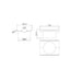 Nero Floor Grate V Channel 90mm Outlet