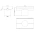 Nero Floor Grate V Channel 50mm Outlet