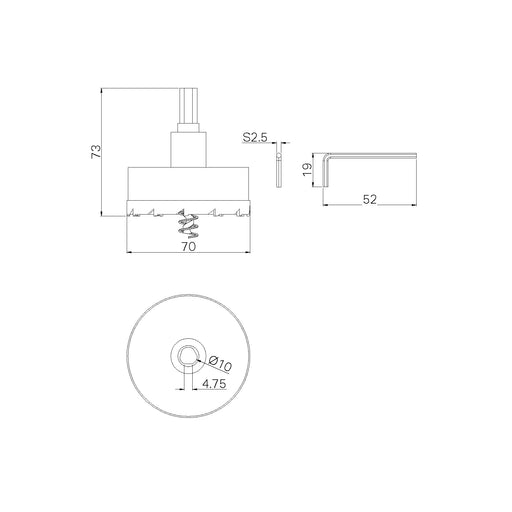 Nero 70mm Hole Saw Only