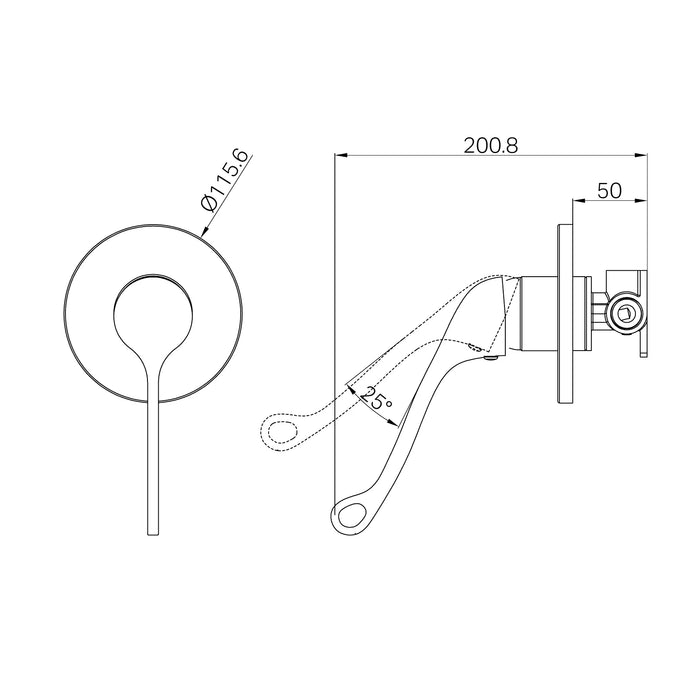 Nero Classic Care Shower Mixer