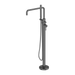 Nero Zen SS316L Freestanding Bath Mixer With Outdoor Shower Hose