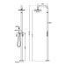 Nero Zen SS316L Outdoor Freestanding Shower Column