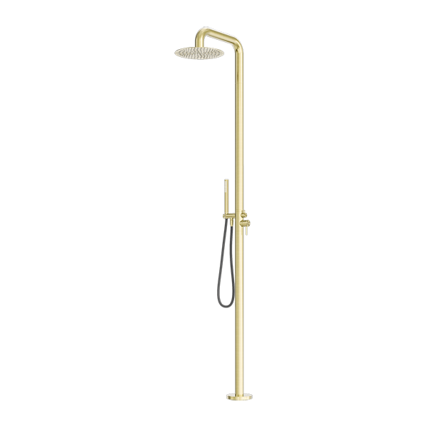 Nero Zen SS316L Outdoor Freestanding Shower Column
