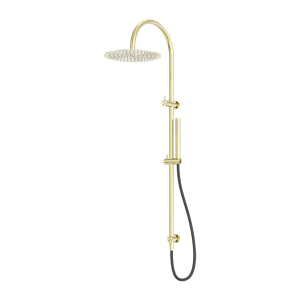 Nero Zen SS316L Twin Shower With Outdoor Shower Hose