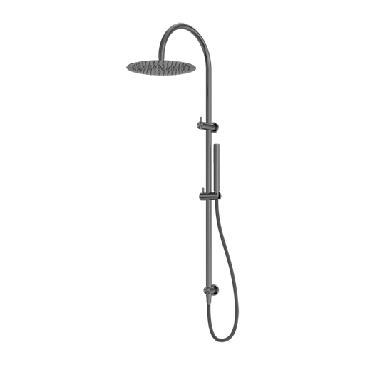 Nero Zen SS316L Twin Shower With Outdoor Shower Hose