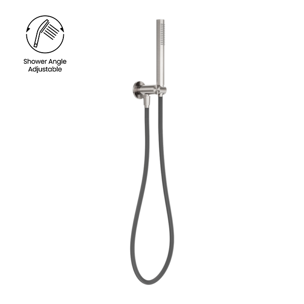 Nero Zen SS316L Shower On Bracket With Outdoor Shower Hose