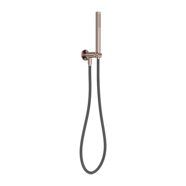 Nero Zen SS316L Shower On Bracket With Outdoor Shower Hose