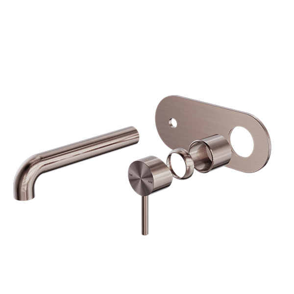 Nero Zen SS316L Wall Basin/Bath Mixer Spout Trim Kits