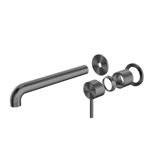 Nero Zen SS316L Wall Basin/Bath Mixer Separate Back Plate Spout Trim Kits