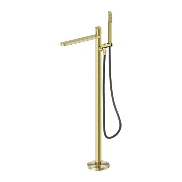 Nero Pure SS316L Freestanding Bath Mixer With Outdoor Shower Hose