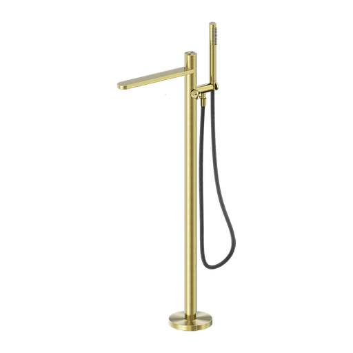 Nero Pure SS316L Freestanding Bath Mixer With Outdoor Shower Hose