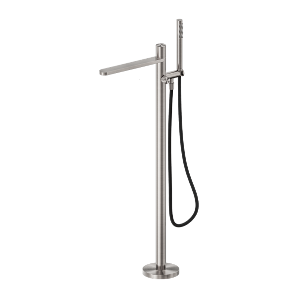 Nero Pure SS316L Freestanding Bath Mixer With Outdoor Shower Hose