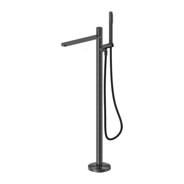 Nero Pure SS316L Freestanding Bath Mixer With Outdoor Shower Hose