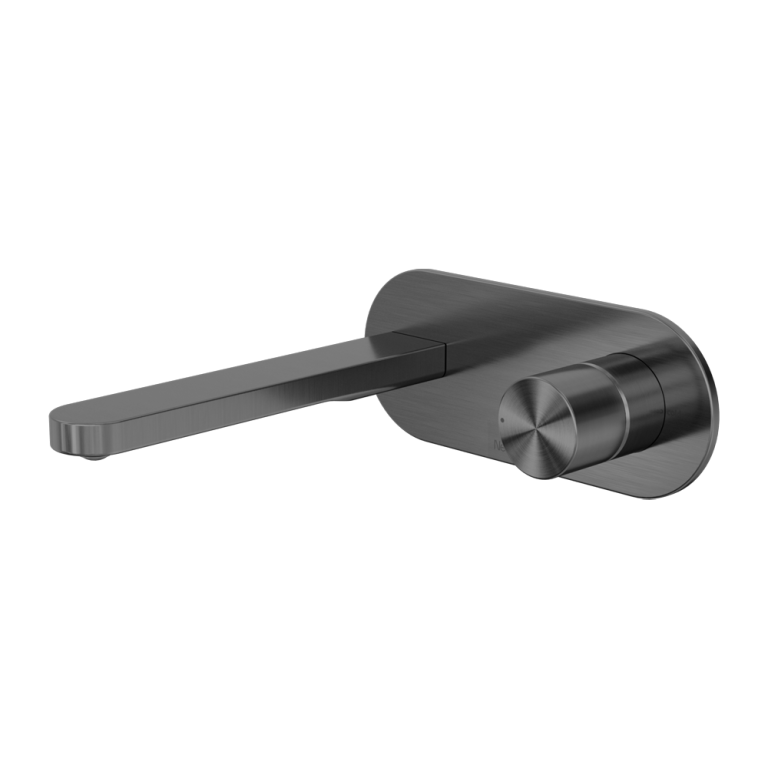 Nero Pure Ss316l Wall Basin/bath Mixer Whole Set