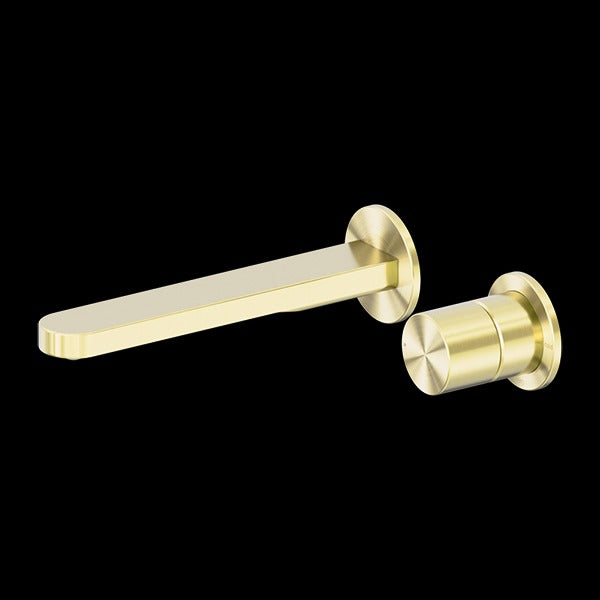 Nero Pure SS316L Wall Basin/Bath Mixer Separate Back Plate Whole Set