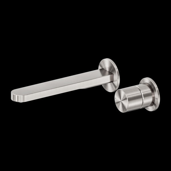 Nero Pure SS316L Wall Basin/Bath Mixer Separate Back Plate Whole Set