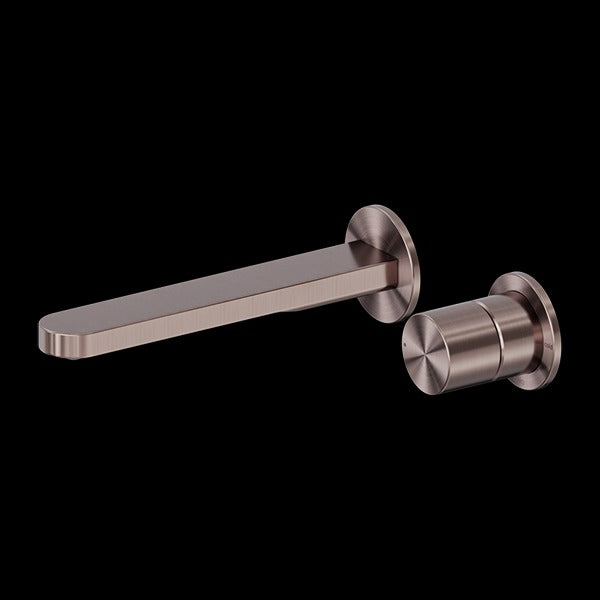 Nero Pure SS316L Wall Basin/Bath Mixer Separate Back Plate Whole Set