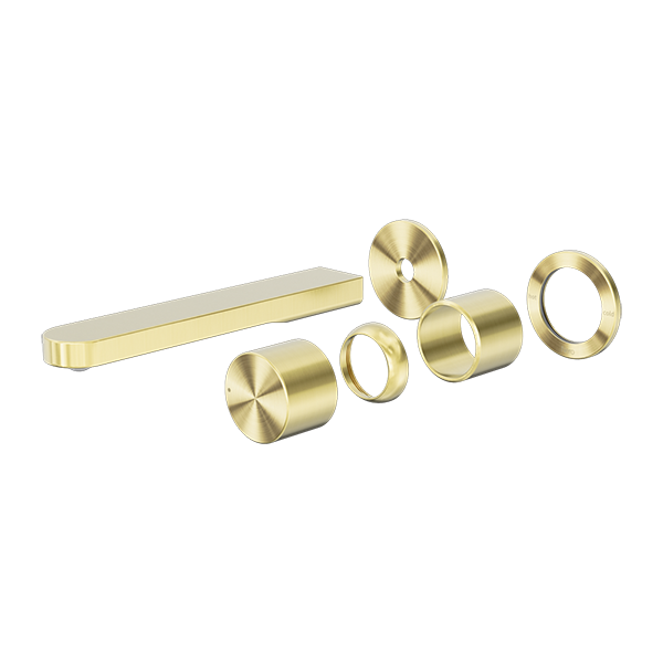 Nero Pure SS316L Wall Basin/Bath Mixer Separate Back Plate Trim Kits