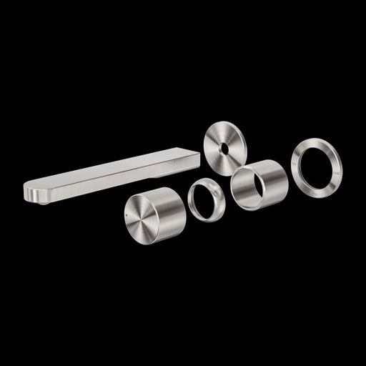 Nero Pure SS316L Wall Basin/Bath Mixer Separate Back Plate Trim Kits
