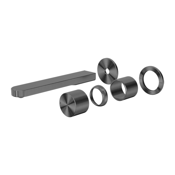 Nero Pure SS316L Wall Basin/Bath Mixer Separate Back Plate Trim Kits