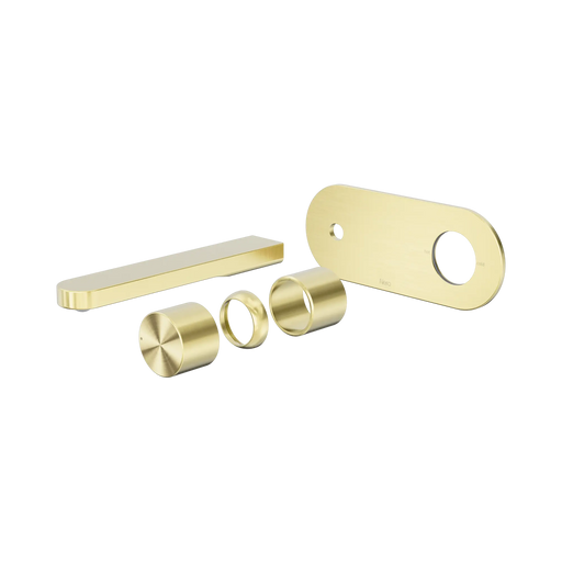Nero Pure SS316L Progressive Wall Basin/Bath Mixer Trim Kits