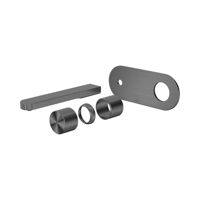 Nero Pure SS316L Progressive Wall Basin/Bath Mixer Trim Kits