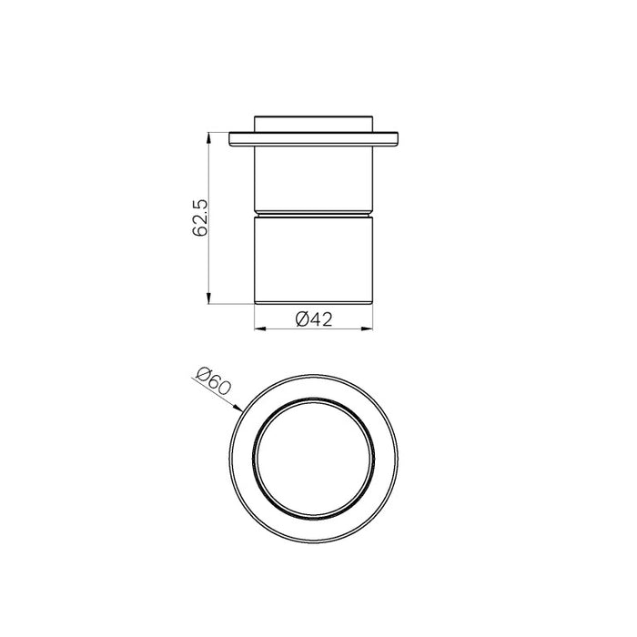 Nero Pure SS316L Shower Mixer Trim Kits Only Brushed Nickel