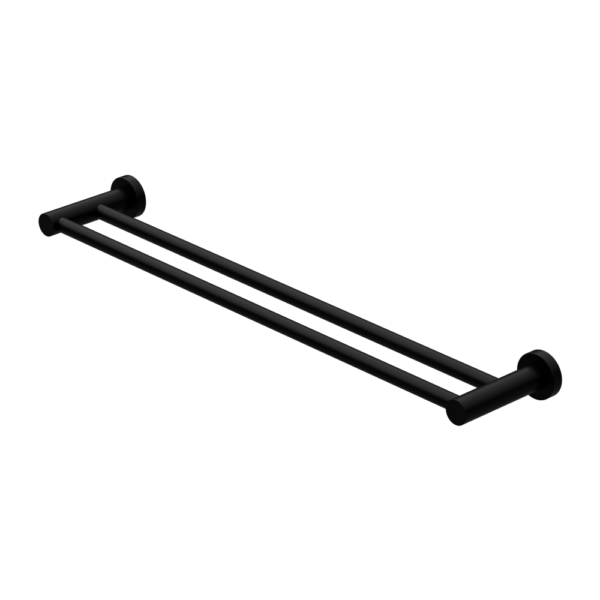 Nero Mecca Double Towel Rail