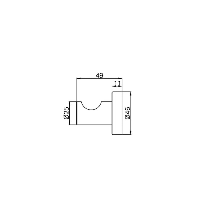 Nero Mecca Robe Hook