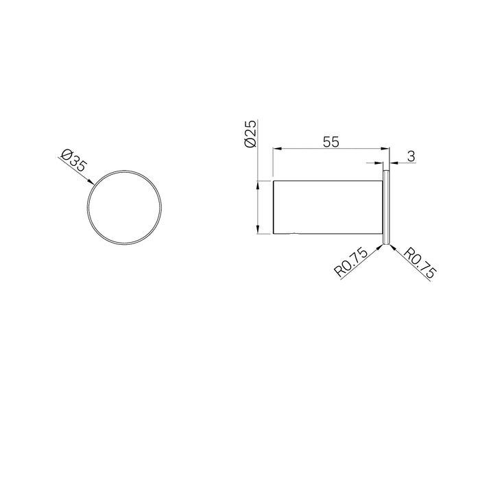 Nero Mecca Robe Hook Slim