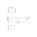 Nero Pearl Wall Basin Set Gun Metal